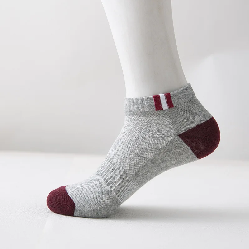 Носки мужские прочные однотонные 5 пар/лот|fashion men socks|mens fashion socksmen socks |
