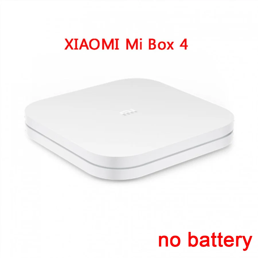Китайская версия новая Xiaomi Mi коробка 4 Смарт Голосовое управление Android ТВ приставка 2 Гб ram+ 8 Гб rom 2,4G Wi-Fi 4K HDR Bluetooth 4,1 - Цвет: With CN Plug