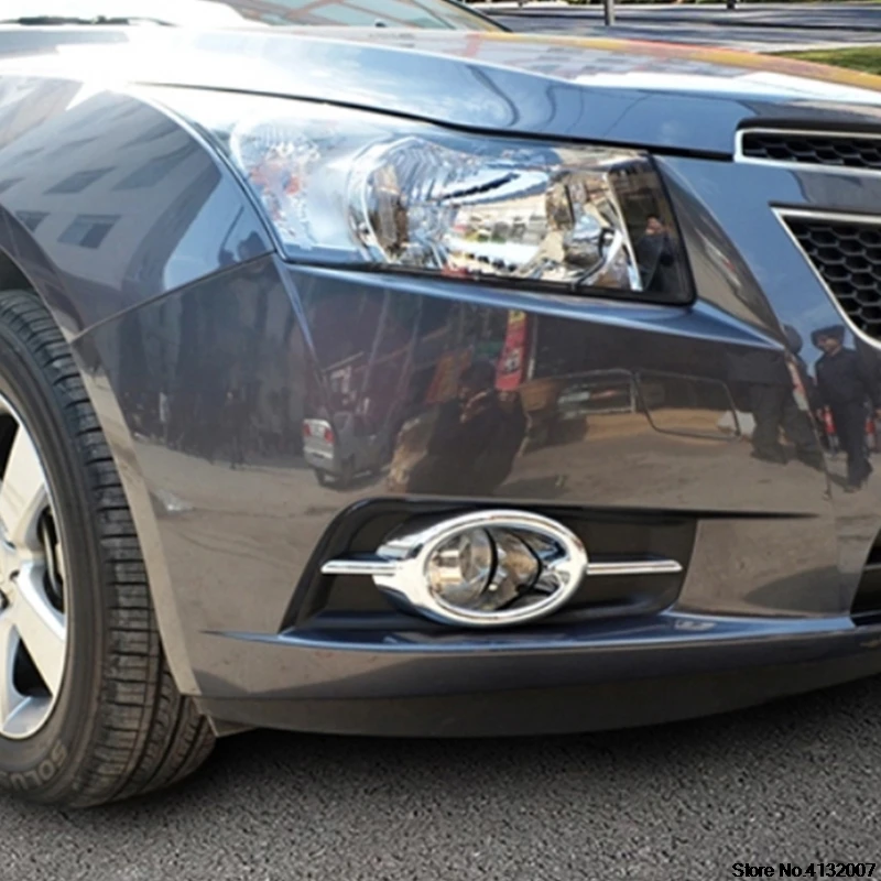 1 пара хромированные передние противотуманные фары для Chevrolet Chevy Cruze 2009