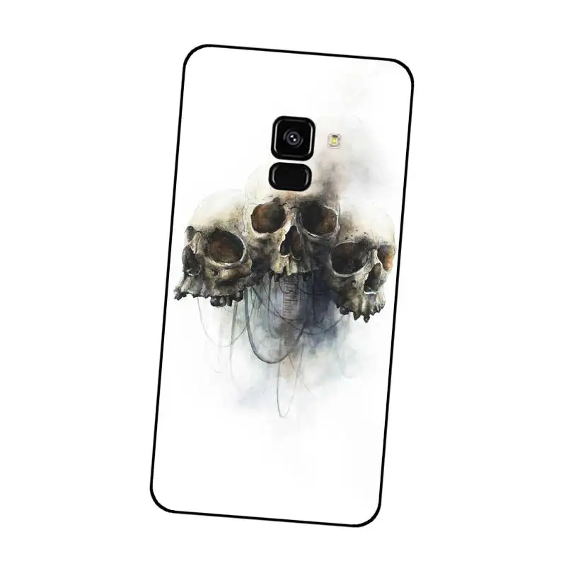 P180 Reaper Luxurious Black Silicone Case Cover For Samsung Galaxy J2 J3 J4 J5 J6 J7 J8 Pro Plus Prime 2018 2017 |