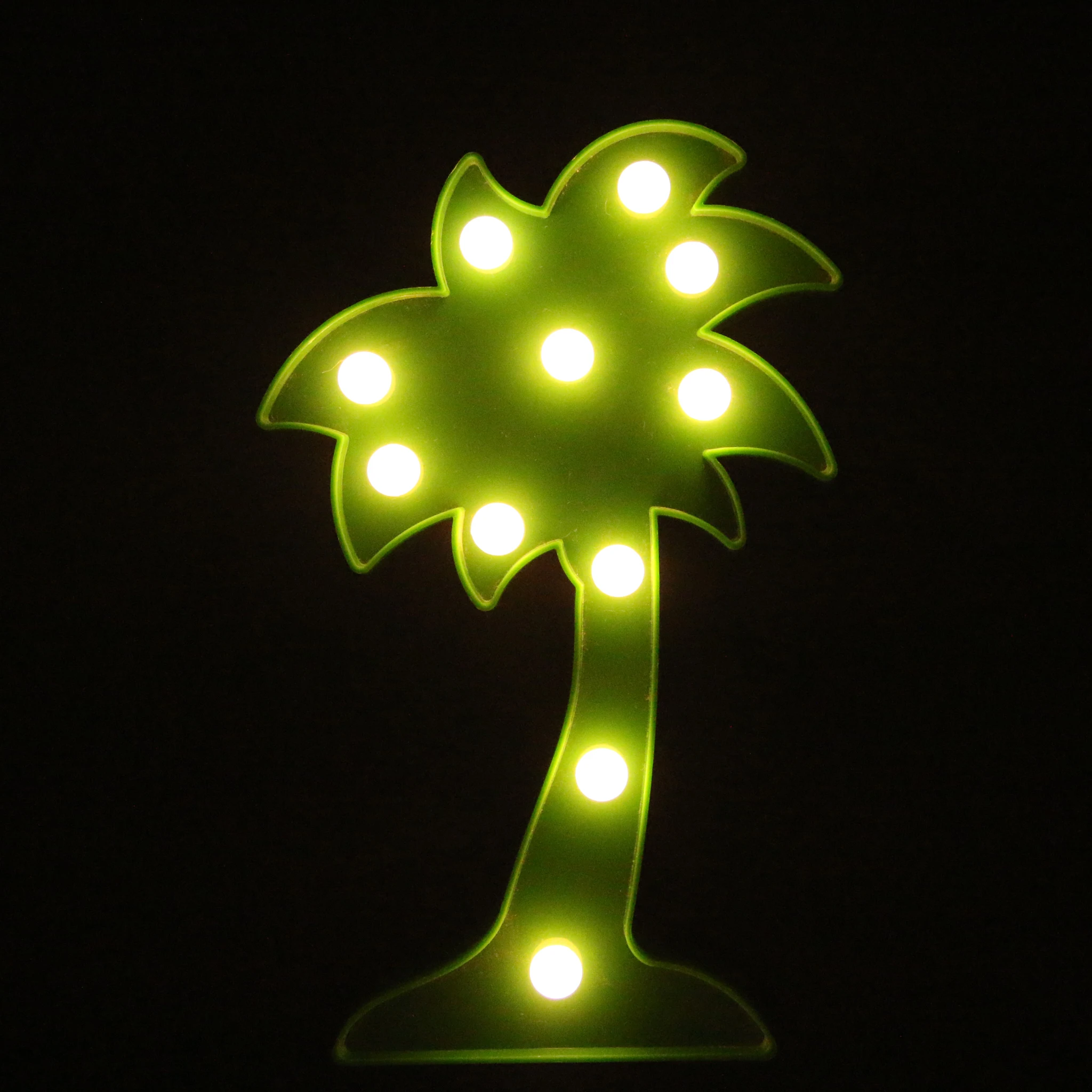 Единорог LED кокосовое дерево ночные светильники Вечеринка Луна облако 3D