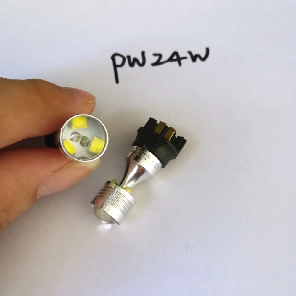 2 штуки 30W Canbus PWY24W PW24W светодиодные лампочки нет ошибок для автомобильные фары