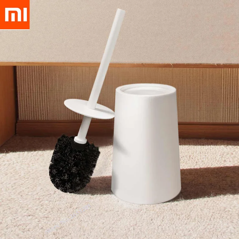 Xiaomi Mijia прочный держатель туалетной щетки для туалетной щетки и кронштейн набор ванная комната туалет очиститель для туалета инструмент Туалетная белая кисть