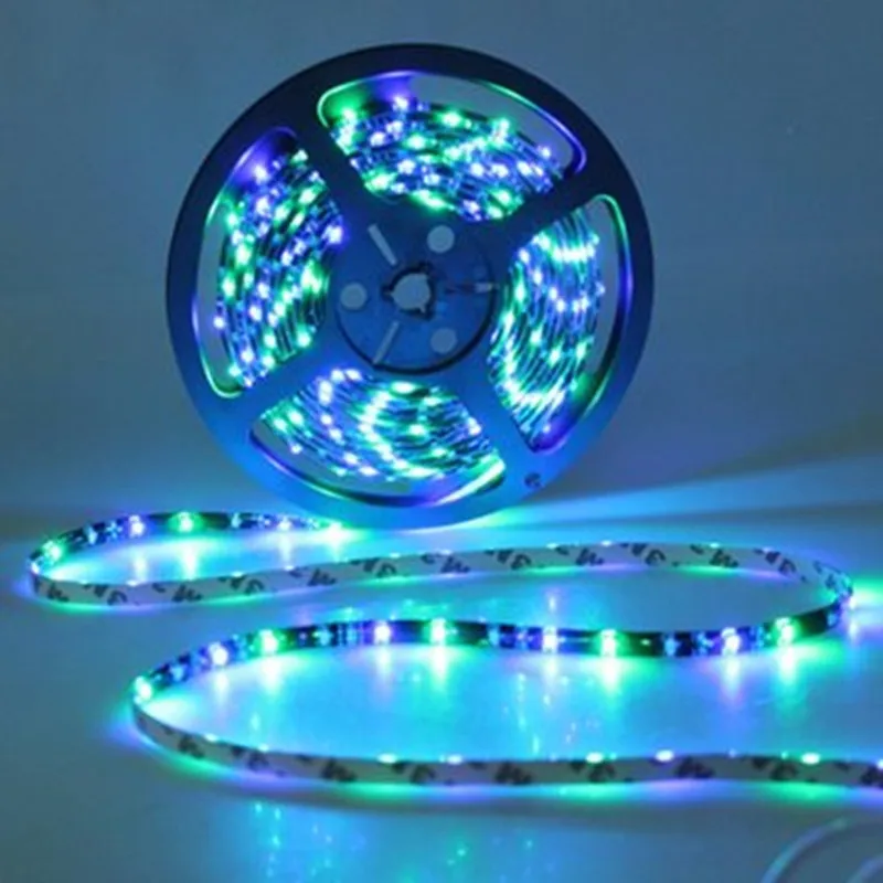 Светодиодный ленточный светильник Tiras 3528 RGB 10 метров s + контроллер блок питания