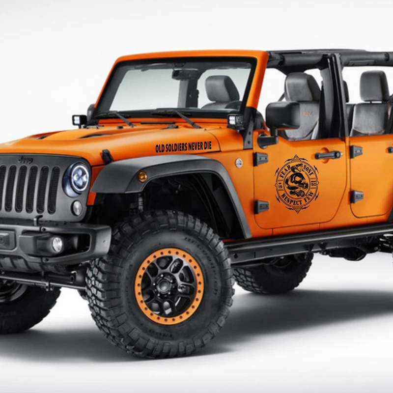 Автостайлинг TAIYAO Спортивная Автомобильная наклейка для JEEP 4x4 Wrangler Renegade Compass Patriot