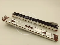 2pcs sc 1009gh a10k 128mm straight slot potentiometer stereo fader variable resistors handle length 8tmm