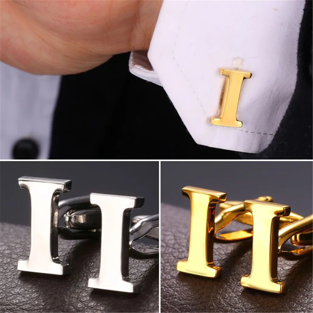 Новинка аксессуары запонки для мужчин высокое качество желтое золото/цвет