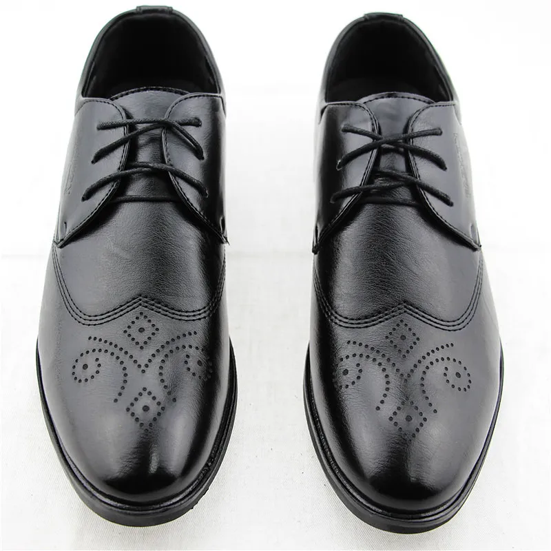 Movechain/Классические мужские свадебные туфли на плоской подошве Мужские деловые