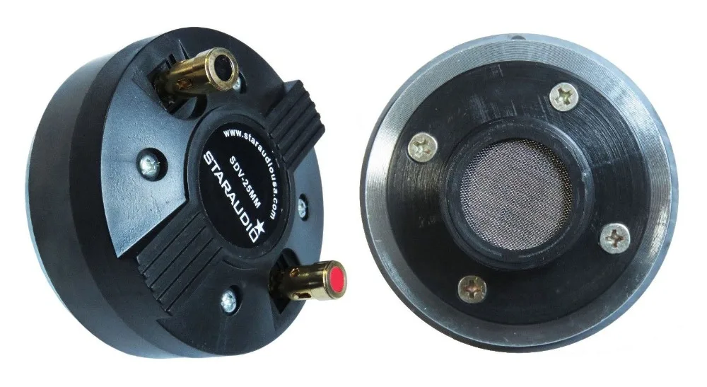 STARAUDIO 25 мм 1000 Вт 8 Ом титановый DJ компрессионный вкручивающийся рожок PA Powered KTV активный аудио динамик драйвер твитер SDV-25MM