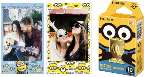 2017 Новый Fujifilm Instax Mini 8 фильм Миньоны Желтый банан для Fuji момент мини 9 70 90 фото