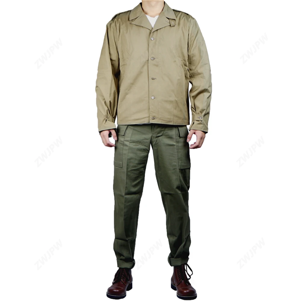 WW2 U.S. ARMY M41 Полевая куртка и брюки F/W тонкая версия D-DAY высокого качества (без обуви)