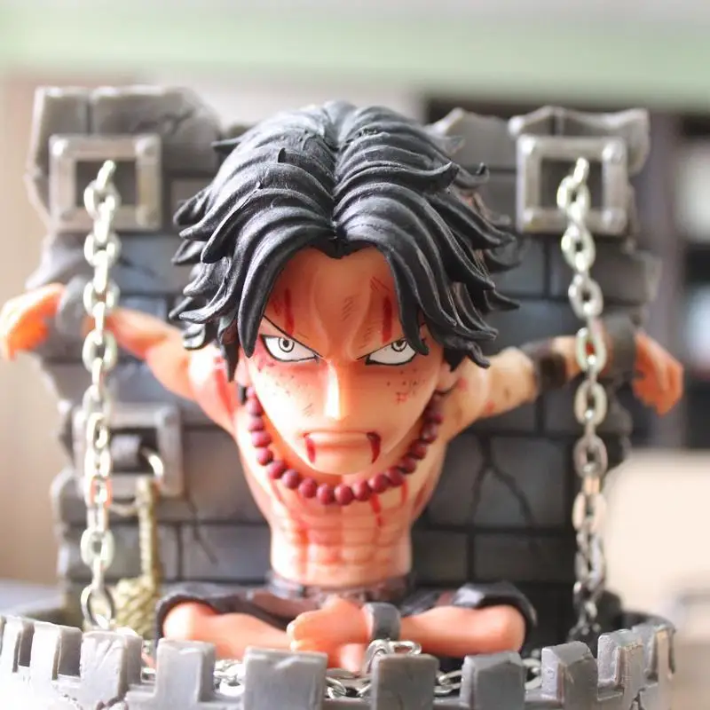 16 см заключенный ACE One Piece War on the top ПВХ Коллекция игрушек фигурки подарки | Игрушки