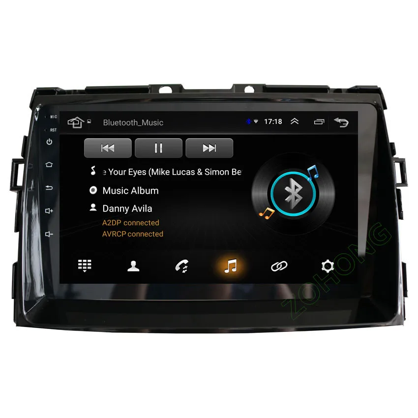 DSP 2.5D 4G Android 9,0 автомобильный DVD мультимедийный плеер для Toyota Estima/PREVIA/Tarago/Canarado Авторадио автомобильный gps навигатор стерео