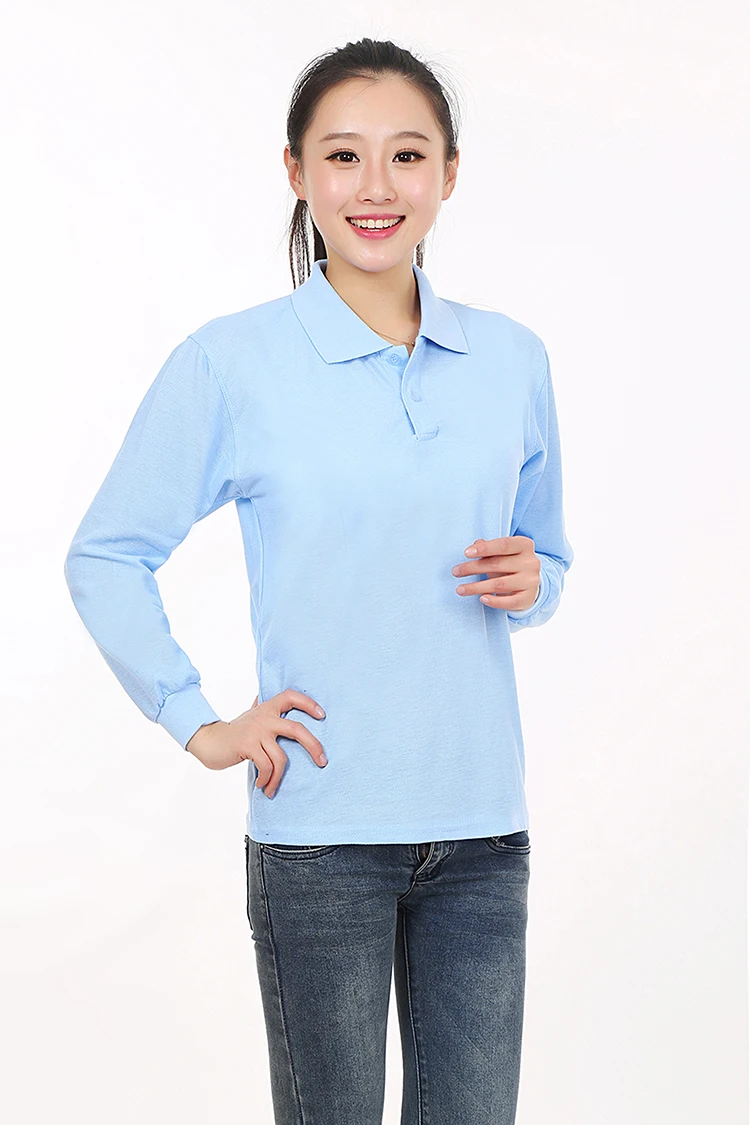 Рубашка мужская с длинным рукавом Blusas сплошной цвет женские топы