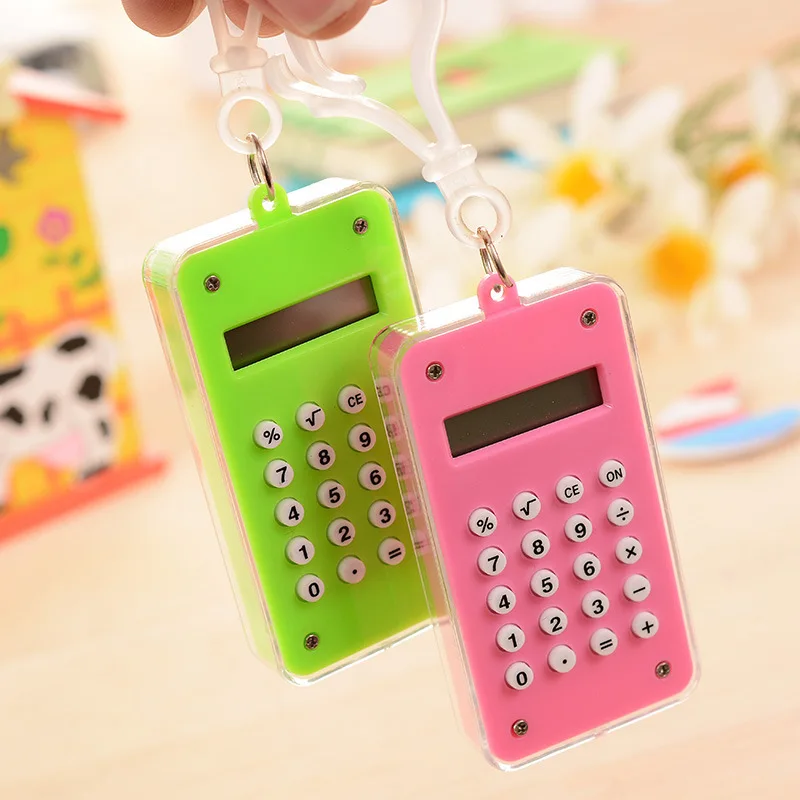 Оптовая продажа красочные мини калькулятор креативные 8 цифр Calculadora