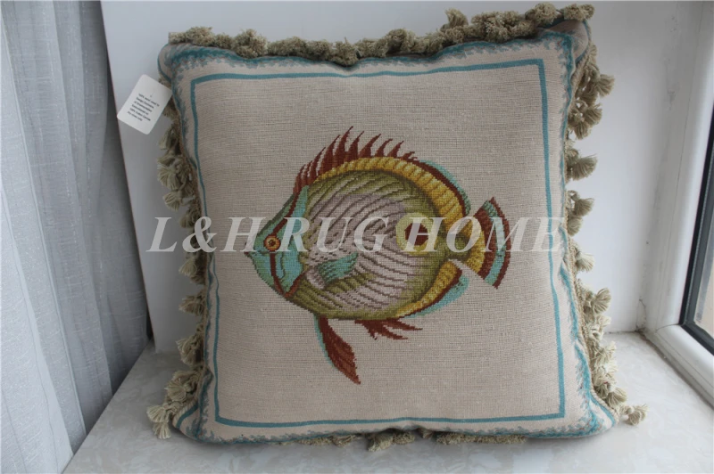 Подушка с вышивкой 15 к 20 х20 дюймов|cushion design|designer cushionsneedlepoint pillows |
