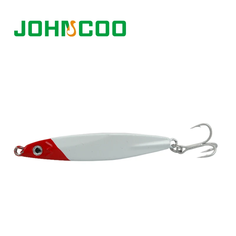 1pc 78mm 30g Metal Lures with Treble Hook Fishing Lure Spoon Hard Bait | Спорт и развлечения