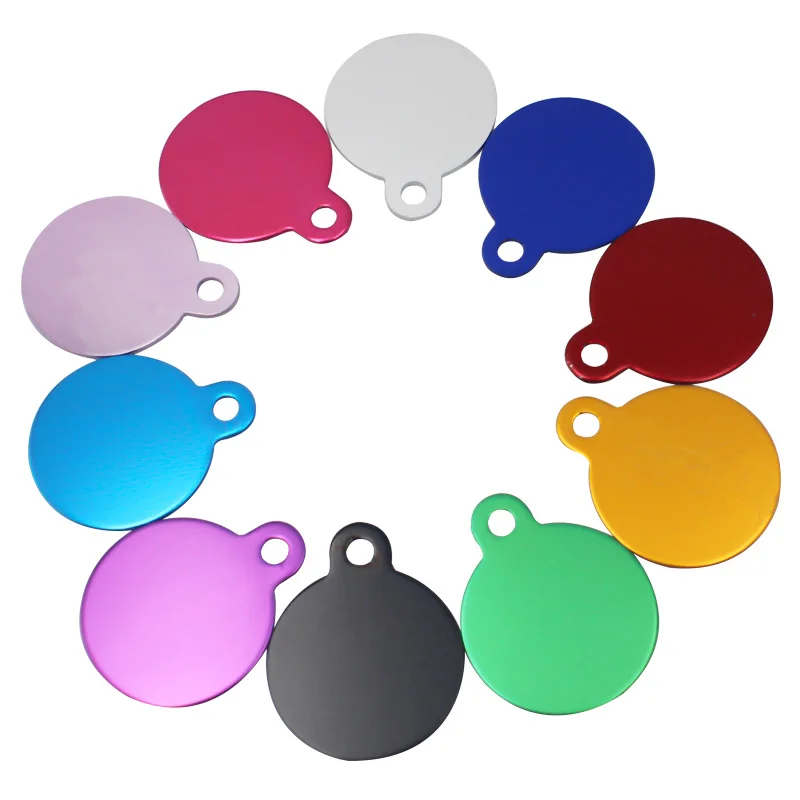 2 шт./лот выгравированные на заказ ярлыки для собак идентификационный номер