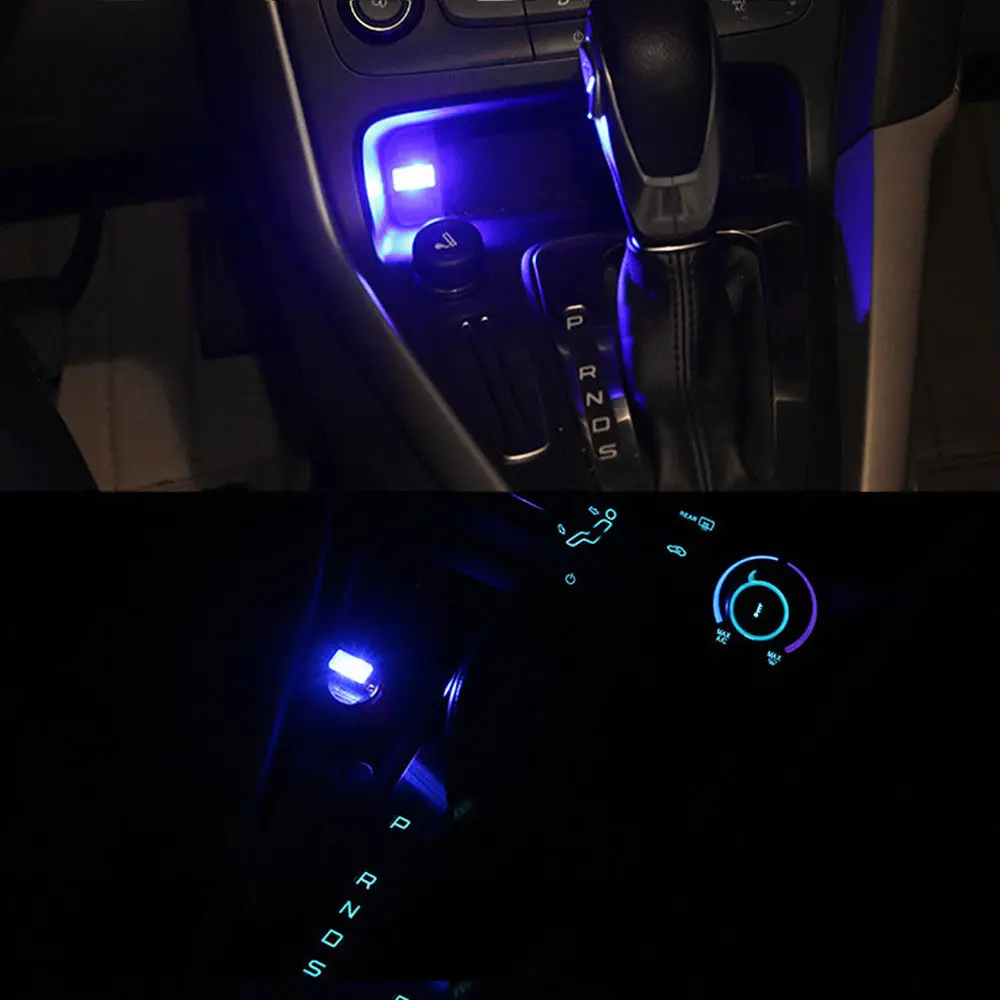 Новинка 2018 автомобильная атмосферная лампа с USB светодиодная мини новинка