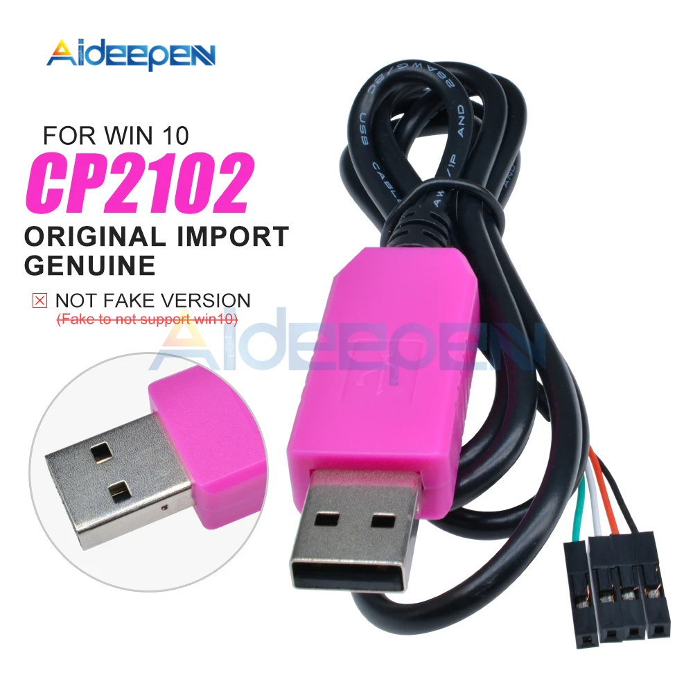 Оригинальный импорт CP2102 PL2303TA CH340G линия загрузки USB к TTL кабель загрузка