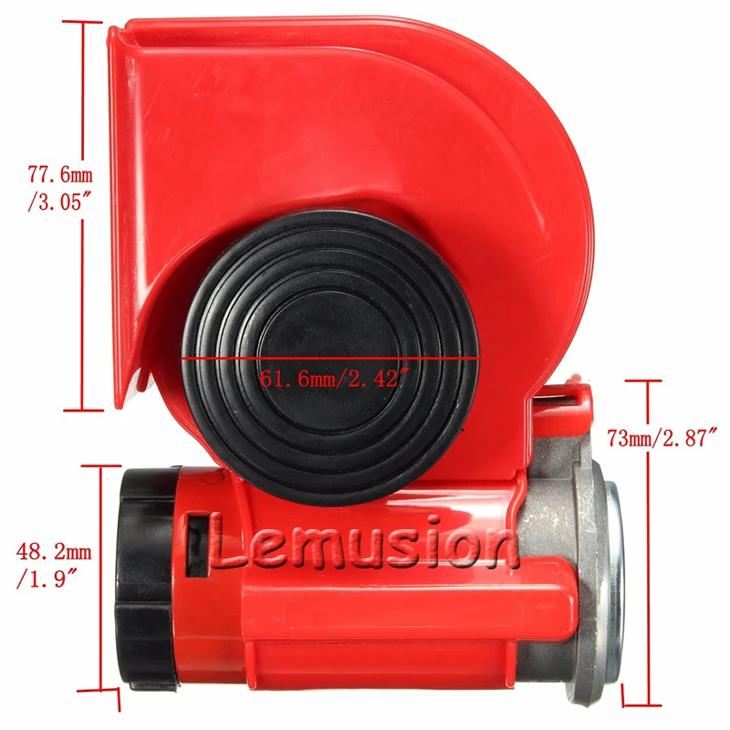 Автомобильный Стайлинг двухцветная Улитка 130 дБ Воздушный Рог 12 В для BMW E46 E39 E90 E60