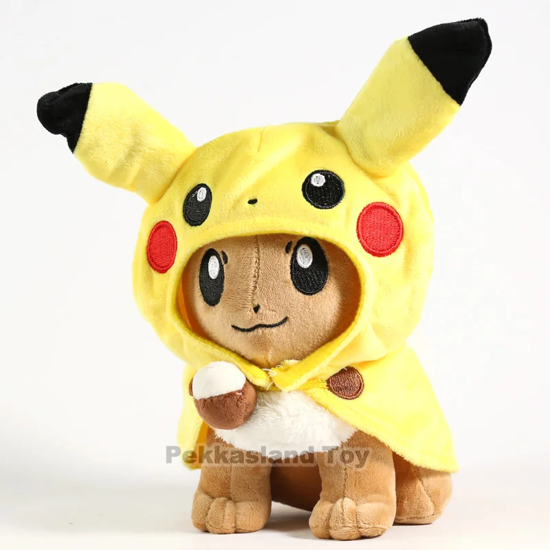 Животные Косплей Eevee плюшевые мягкие куклы Eevee Cos игрушка детский подарок