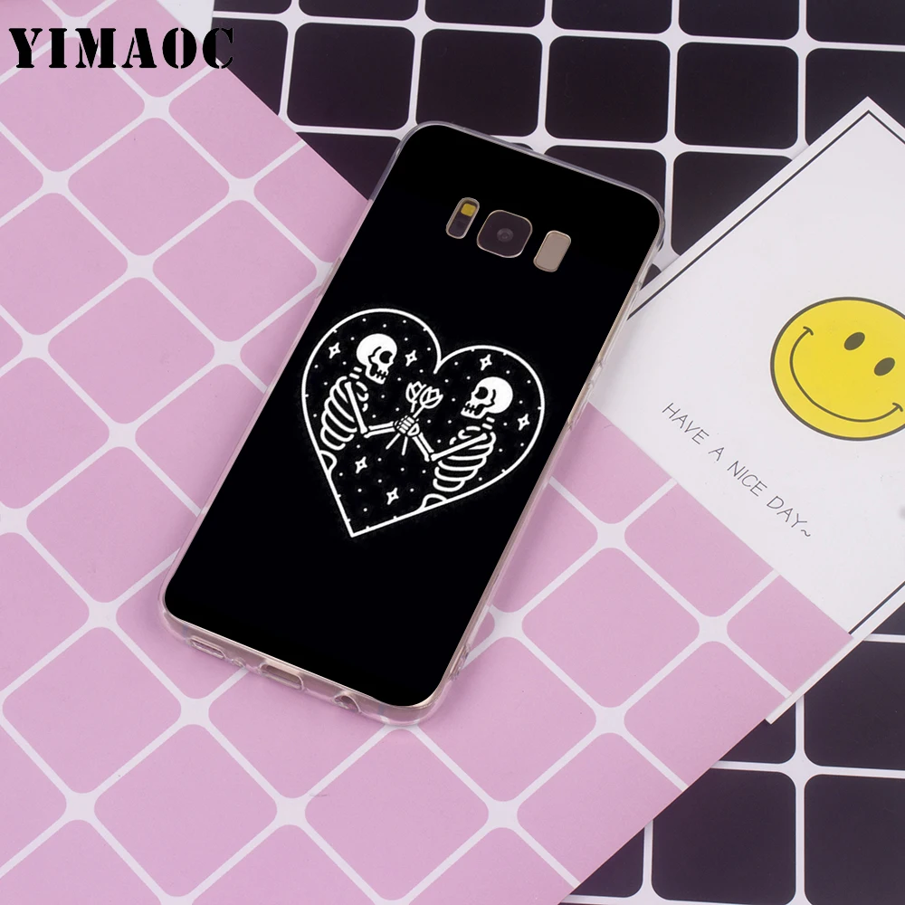 YIMAOC Skeletoff Скелет после того как жизнь для samsung Galaxy A10 A20 A30 A40 A50 A70 A2 J4 J6 J7 J8 Core Duo