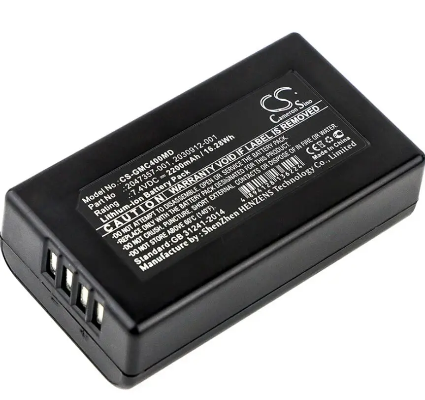 Аккумулятор Cameron Sino 2200mah для GE MAC 400 600 C3 2030912 001 2047357 001|Аккумуляторы мобильных