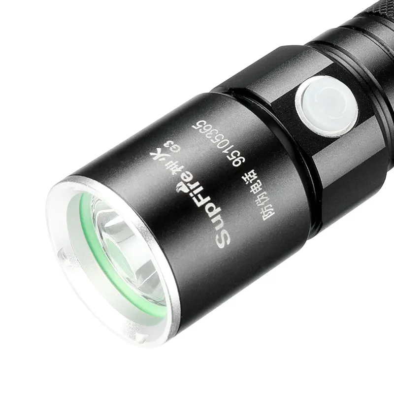 Supfire G3 светодиодный фонарик CREE XF 450 люмен фонарь с USB зарядкой на 18650 аккумулятор IP67