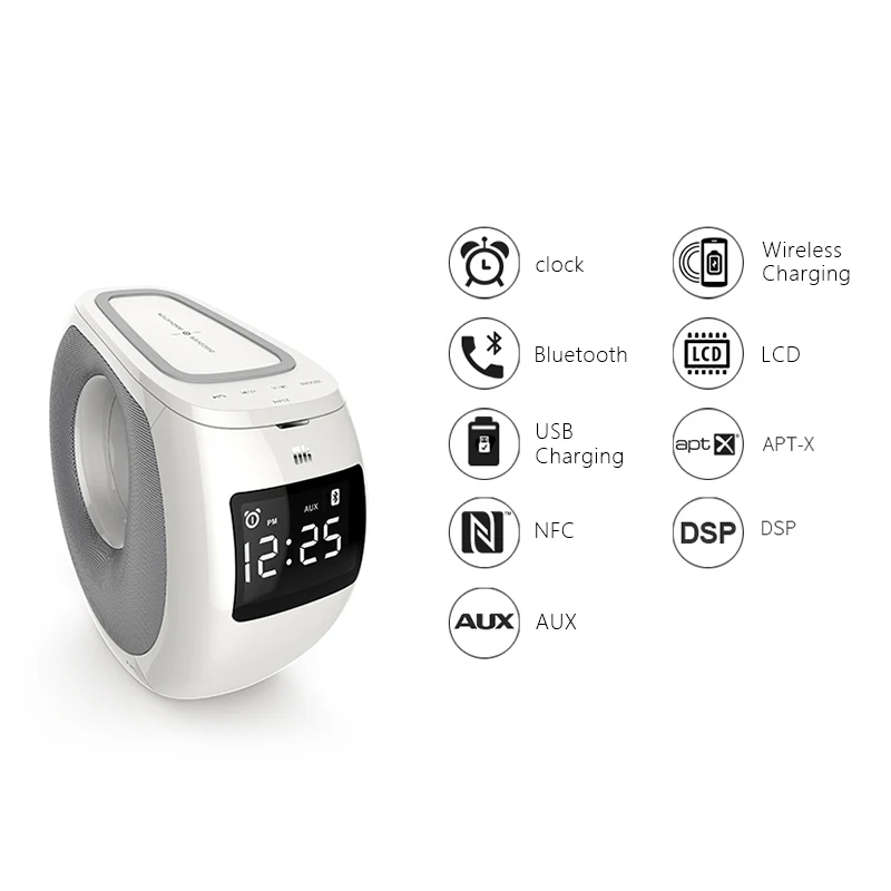Ци беспроводное зарядное устройство Nillkin MC1Bluetooth спикер Беспроводной Музыка surround