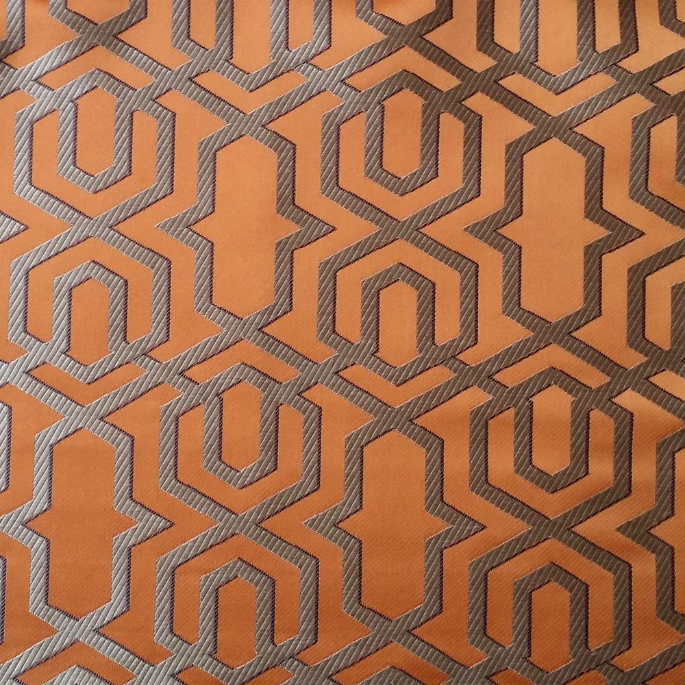 Современный геометрический дизайн 100% Полиэстер Жаккардовый тканый стул