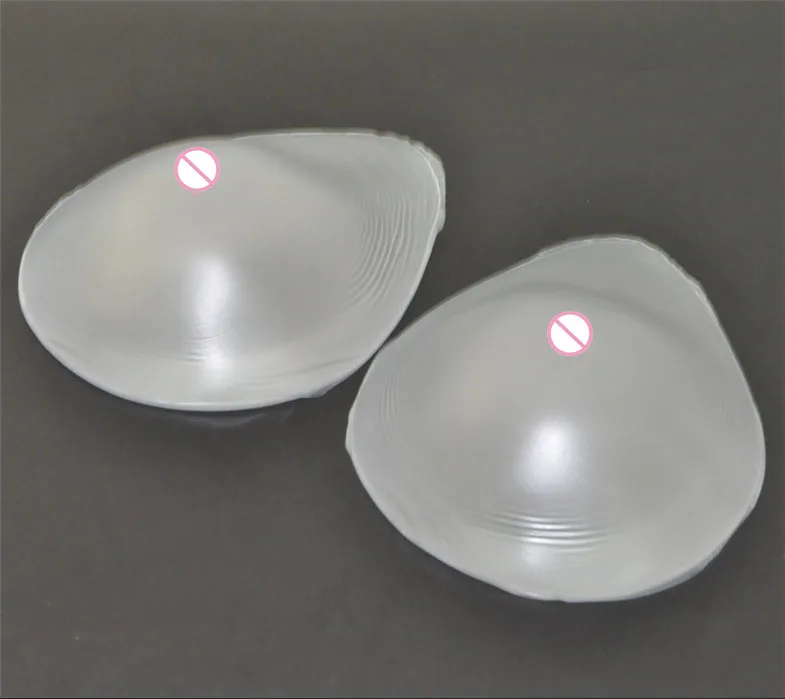 1 пара силиконовые прозрачные накладки для груди 600 г|mastectomy pads|breast formssilicone breast form |
