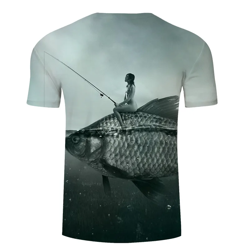 Anglers Модная Летняя короткая футболка мужская брендовая одежда хлопковая удобная