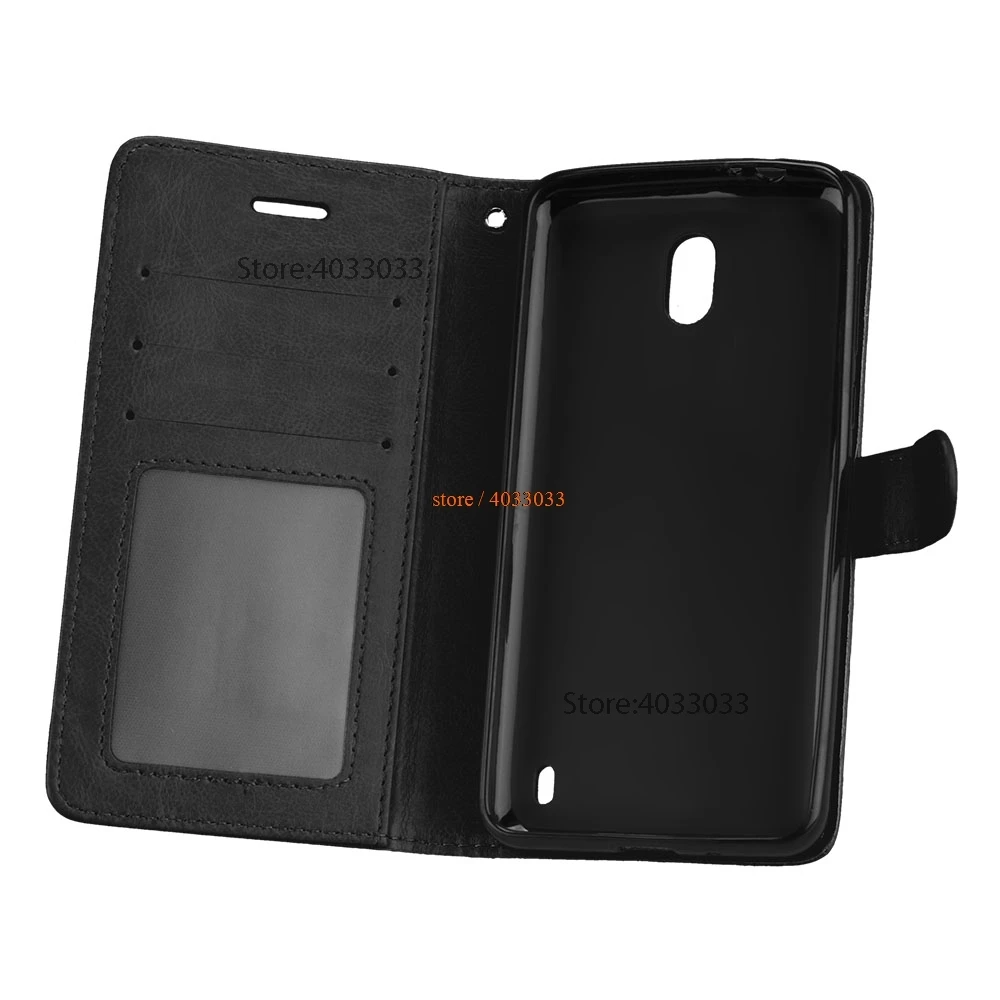 Чехол для Nokia 2 Dual TA 1035 1007 1029 Флип Стенд телефон Обложка Однотонная одежда из