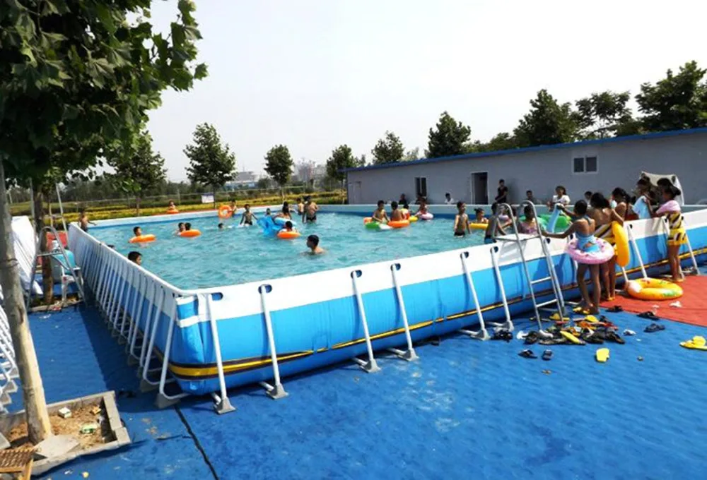 Надувной бассейн с кронштейном китайский для детей и взрослых|inflatable swimming pool