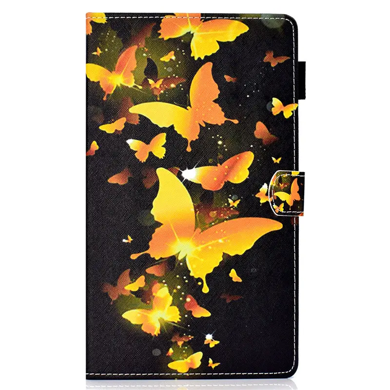 Lemonlan Cute Case For Samsung Galaxy Tab 4 7.0 T230 T231 T235 Cover Tablet Funda PU Leather Tree Panda Stand Holder Shell | Компьютеры и
