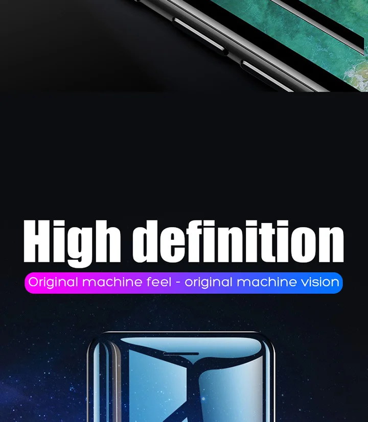 15D защитное закаленное стекло для iPhone 6, 6s, 7, 8 Plus, X, 10, Защитное стекло для экрана, мягкий край, изогнутое, для iPhone XR, XS, MAX