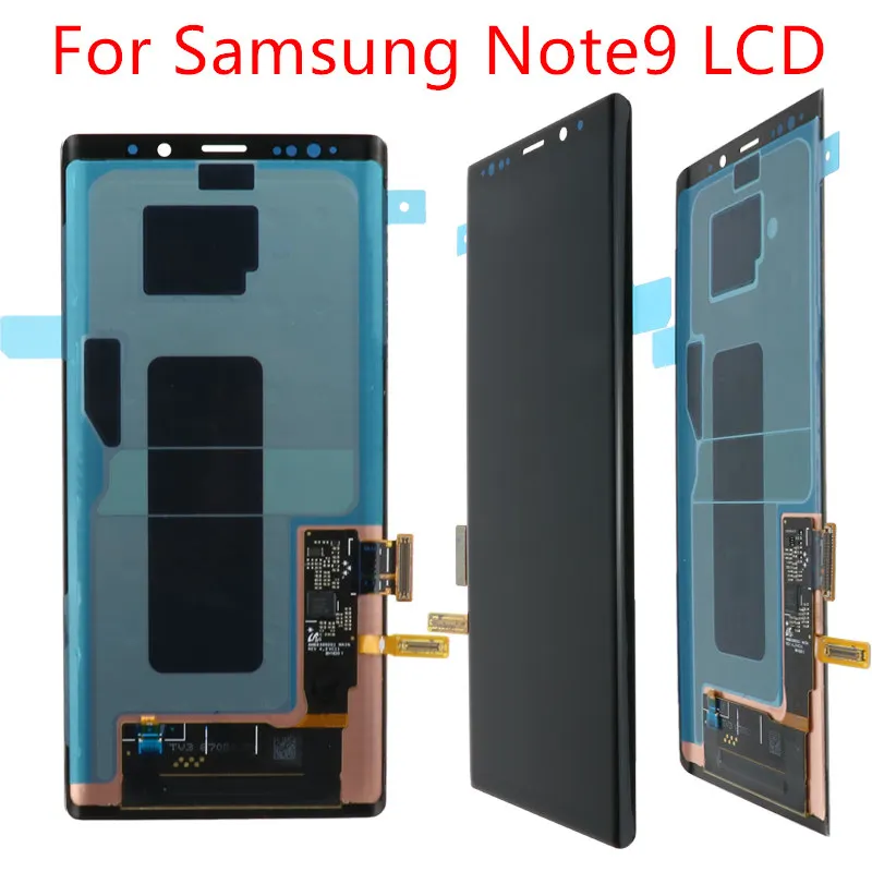 AAA оригинальное качество 6 4 ''lcd с рамкой для SAMSUNG GALAXY Note 9 Note9 N960F дисплей