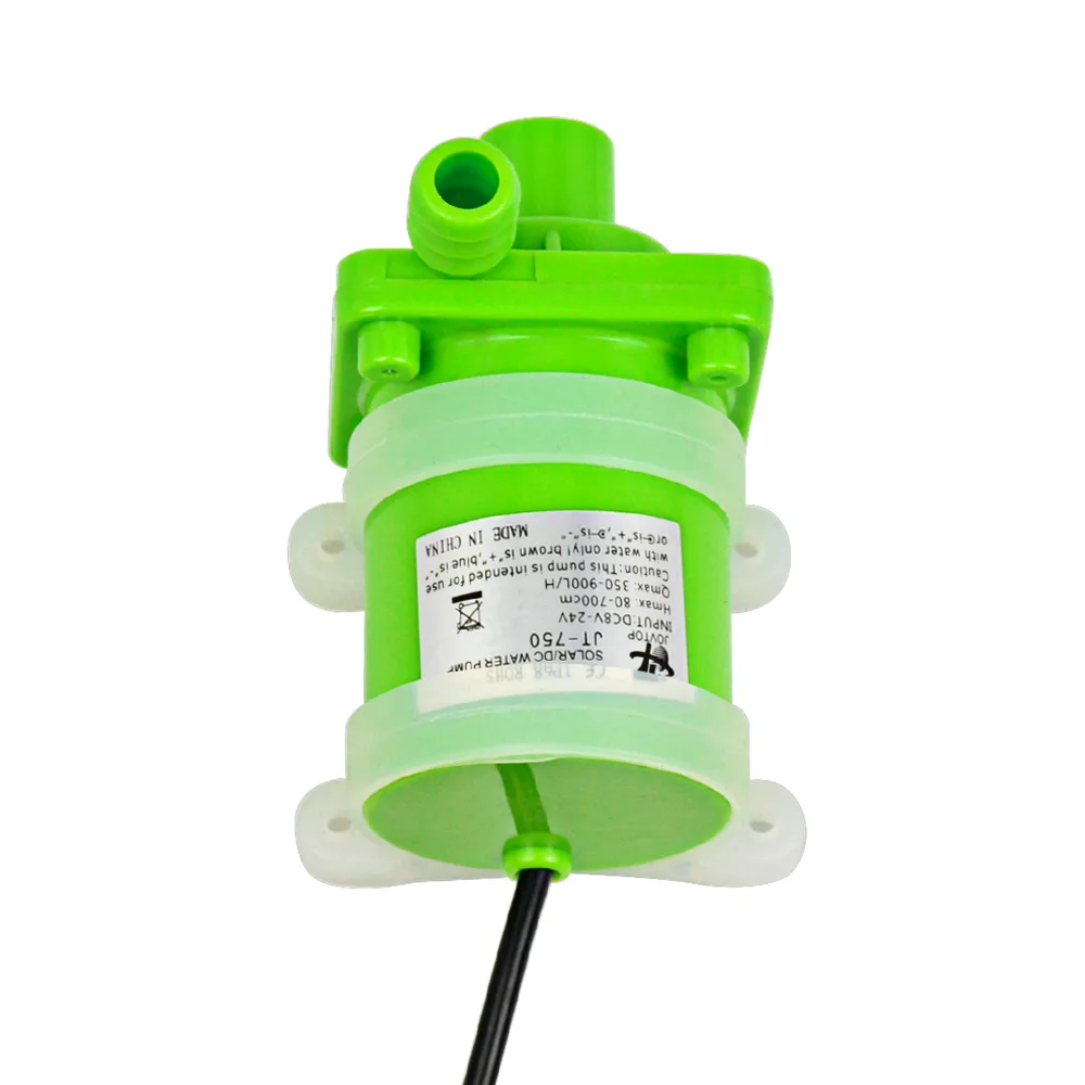 YIMAKER микро Бесщеточный Водяной насос постоянного тока DC12V 24 в бесшумный циркуляционный насос на солнечной энергии для дайвинга, насос с высоким подъемом, 7 метров