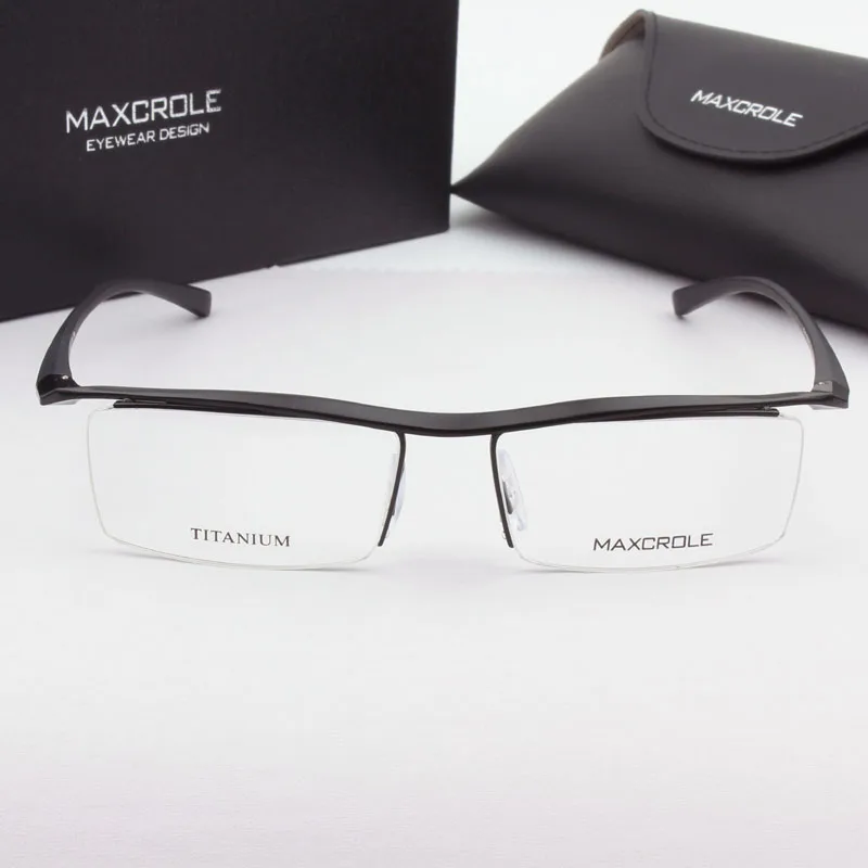 Роскошные Мужские квадратные бизнес оптические очки хит продаж прямоугольные