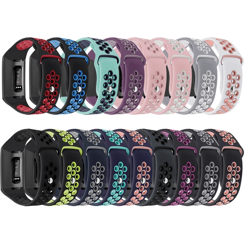 Силиконовый спортивный ремешок для Fitbit Charge 3 сменный ремешок браслет для Fitbit Charge 3 Correa Fitbit Watch 61003