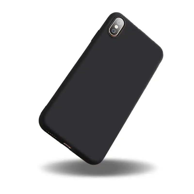 Простой сплошной цветной Чехол для мобильного телефона из ТПУ iphone 6 6S 7 Plus 8 X Xr Xs Max |