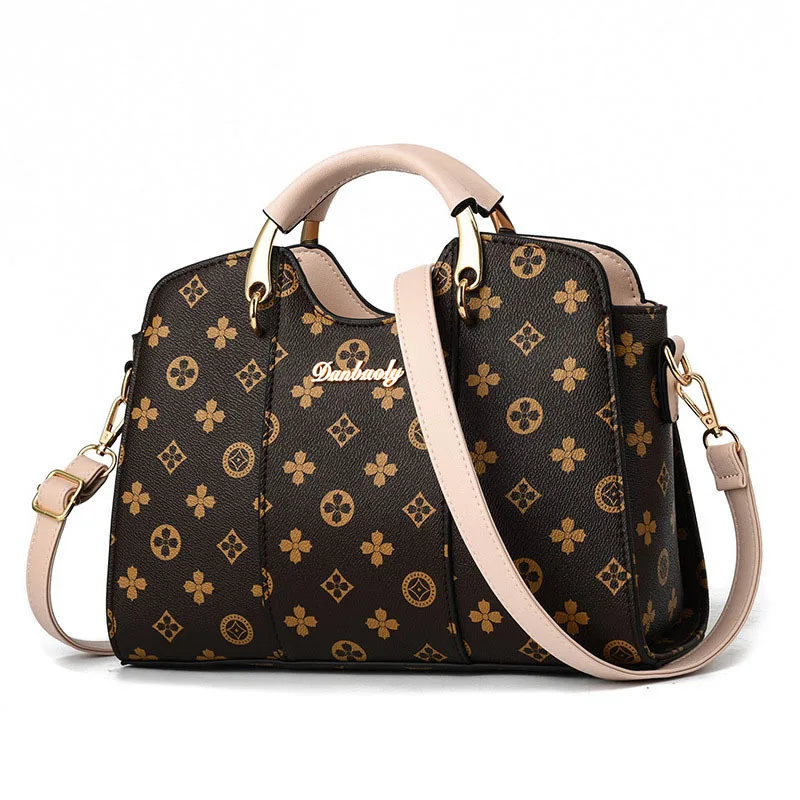 Coffee-Beige Акция Bolsos Mujer Дамская Большая вместительная Ретро сумка из искусственной кожи для женщин новые сумки высокого качества сумка через плечо - Цвет: Coffee-Beige