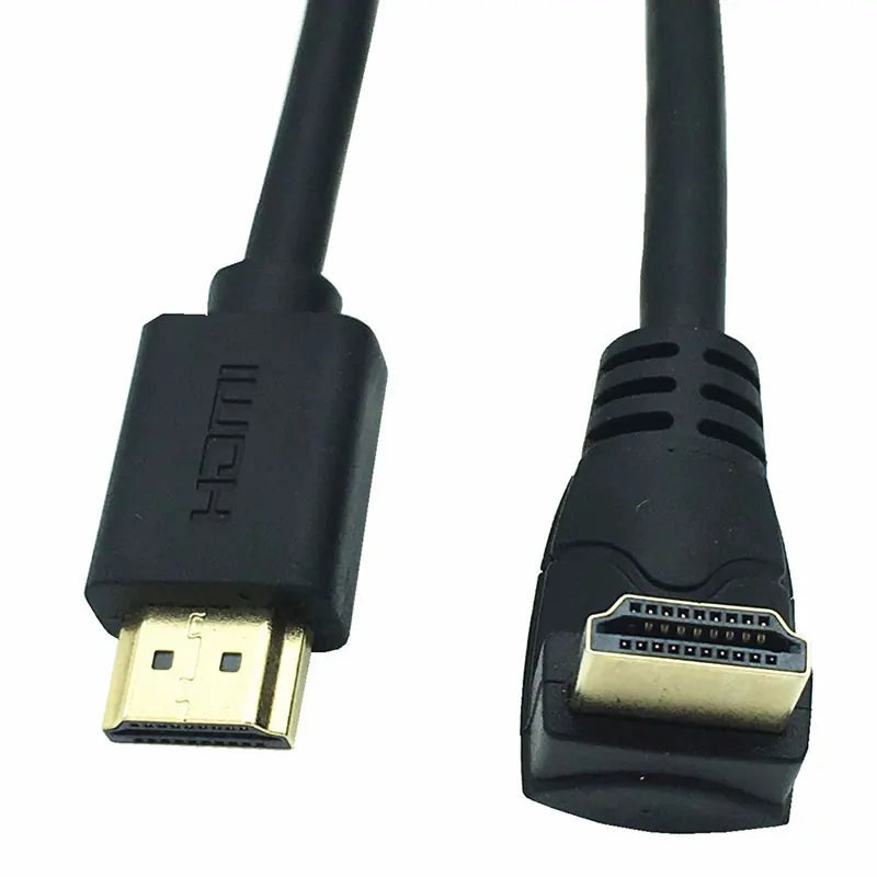 HDMI 2 0 V 4 K * @ 60 HZ Male to под углом кабель 15 см |