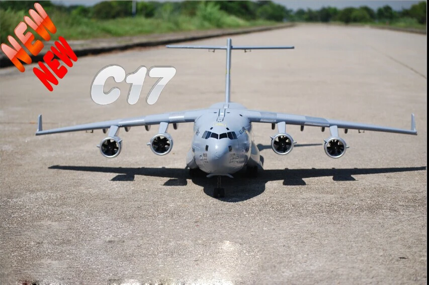 Rc самолет C17 Airbus Военная Униформа плоскости aieliner 2.4 г 7 CH Дистанционное управление
