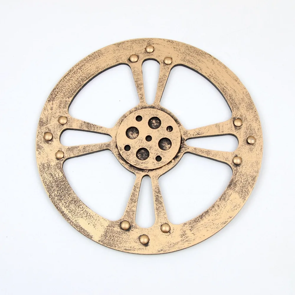 1 шт. Кованое дерево промышленный ветер стерео Шестерня домашний Ресторан Бар