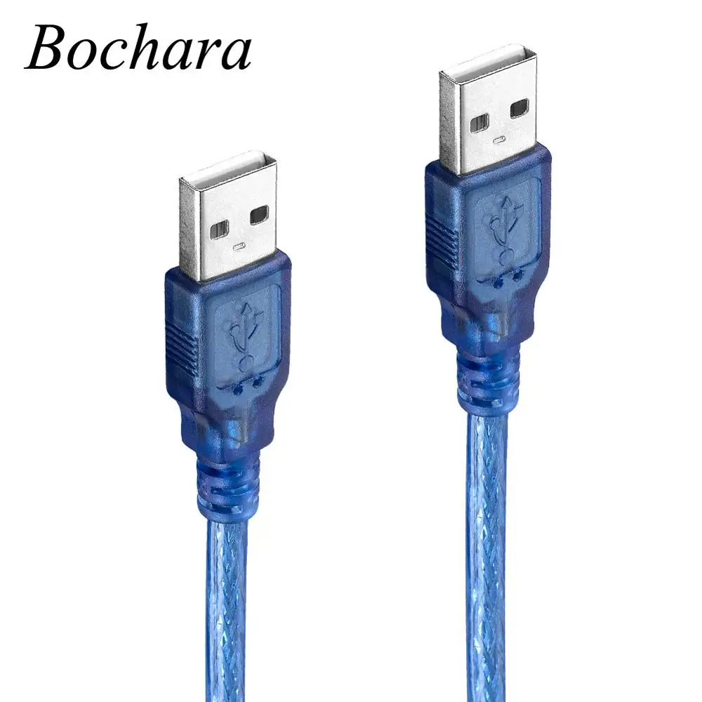 Кабель для передачи данных Bochara USB 2 0 Type A Male HDD ПК двойное защитное покрытие (фольга