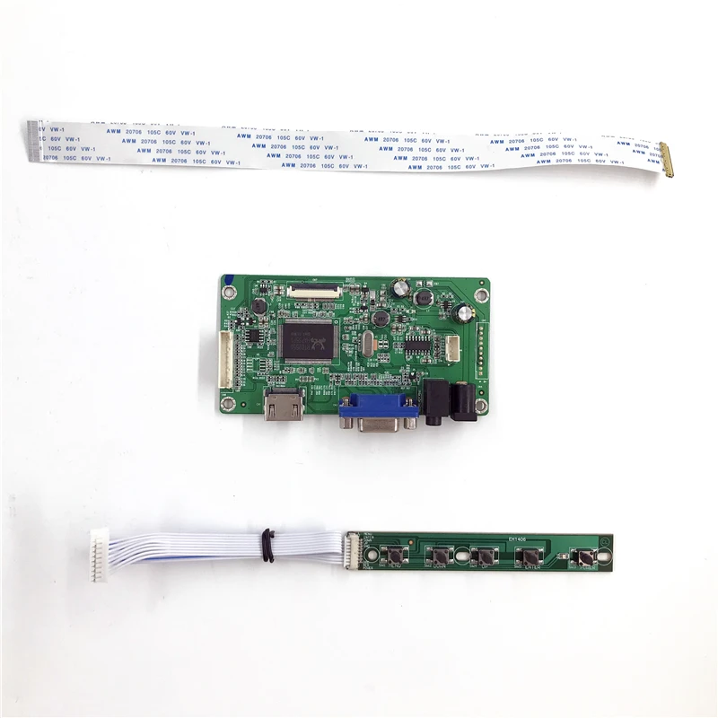 VGA аудио набор для платы ЖК-контроллер с HDMI порт подключения типа c: совместим 17 3