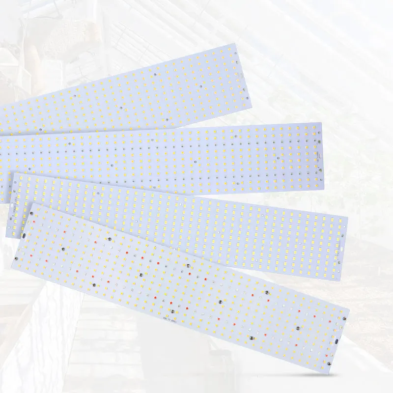 Samsung 200w led 325pcs PCBA quantum LED QB288 (400x95x1 6 мм) PCB с LM301B + 660nm/LM282B diy plant grow light board | Освещение