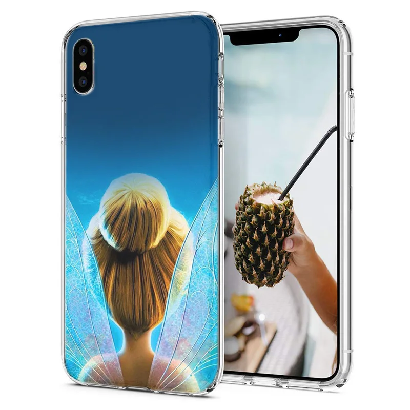 Soft Phone Case For iPhone X XS XR Covers TPU Colorful Cute Minnie Mickey Painted Fundas iPhone6 7 8 Max E102 |